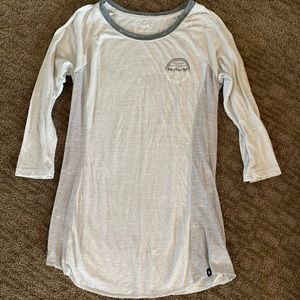 3/4 Sleeve Hurley Graphic T-Shirt